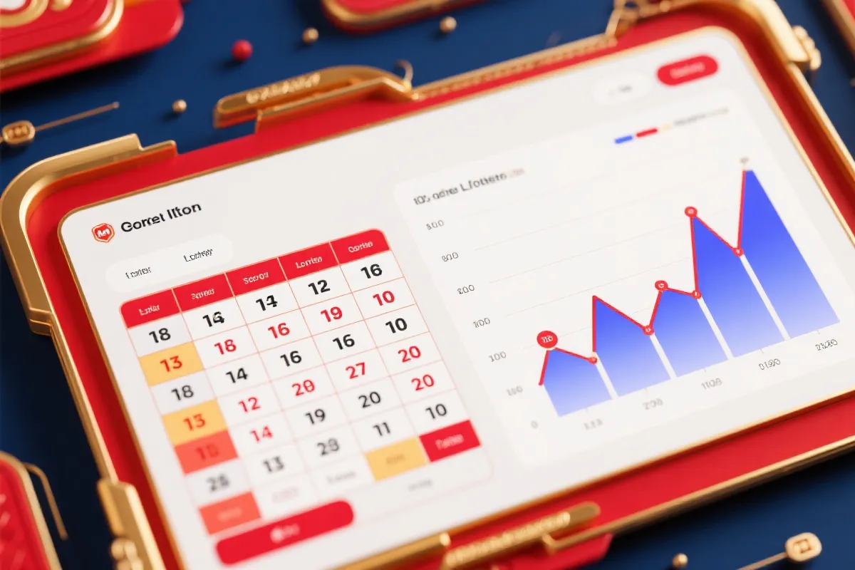 澳洲幸运8数据面板示意图