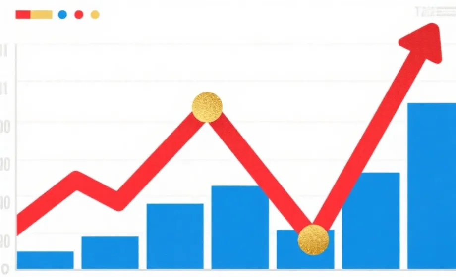 历史数据与趋势分析示意图